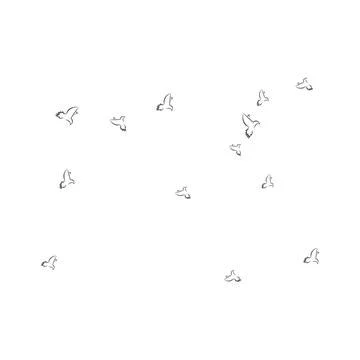 Pigeon logo Stock Illustration