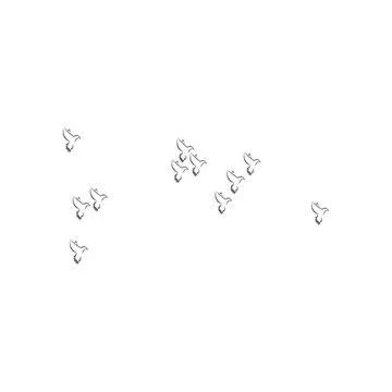 Pigeon logo Stock Illustration