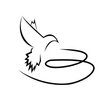 Pigeon logo Stock Photos