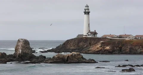Pigeon Point Lighthouse Stock Footage 157739433