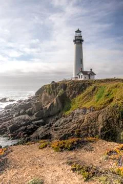 Pigeon point lighthouse Foto stock