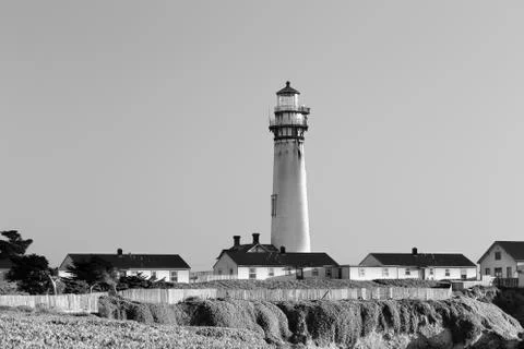 Pigeon point lighthouse 스톡 사진