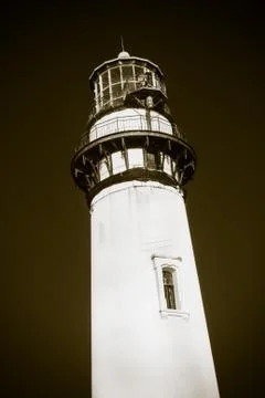 Pigeon point lighthouse Foto stock
