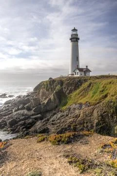 Pigeon Point Lighthouse Foto stock