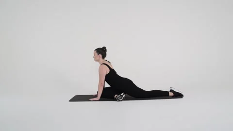 - Pigeon pose Stock Footage 314193724