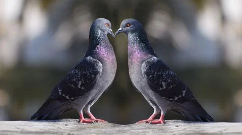 Pigeons Stock Photos