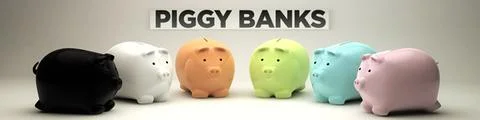 Piggy Bank 3D Model