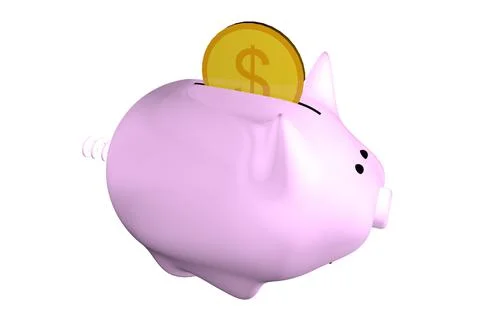 Piggy-bank 3D Model