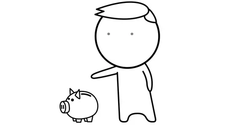 Piggy bank Stock Footage 320100840