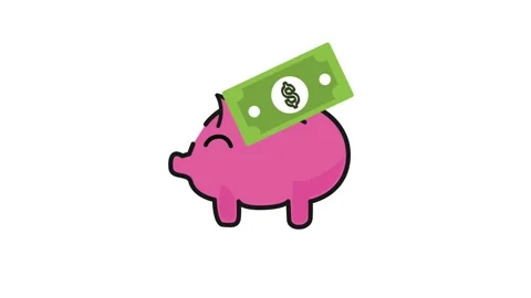 Piggy Stock Footage 304649237