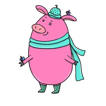 Piggy Stock Illustration