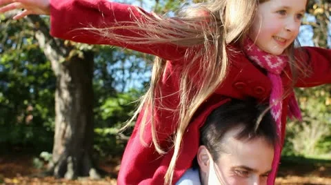 Piggyback Stock Footage 22665156