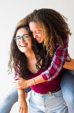 Piggyback Ride Stock Photos