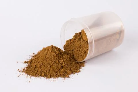 Pigment on a white background Stock Photos