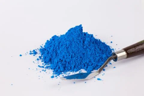 Pigment on a white background Stock Photos