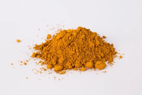 Pigment on a white background Stock Photos