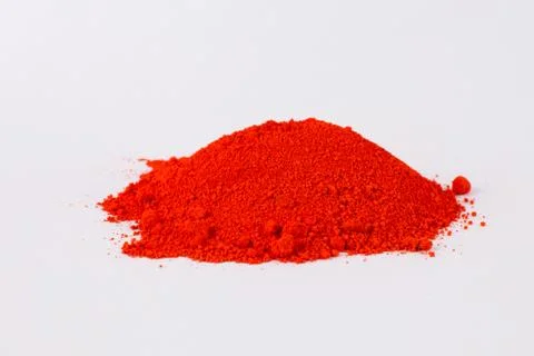 Pigment on a white background Stock Photos