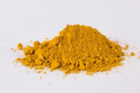 Pigment on a white background Stock Photos