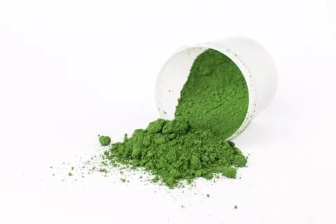 Pigment on a white background Stock Photos