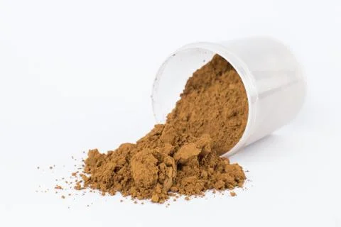 Pigment on a white background Stock Photos