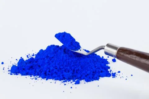 Pigment on a white background Stock Photos