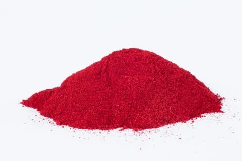 Pigment on a white background Stock Photos