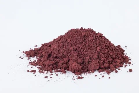 Pigment on a white background Stock Photos