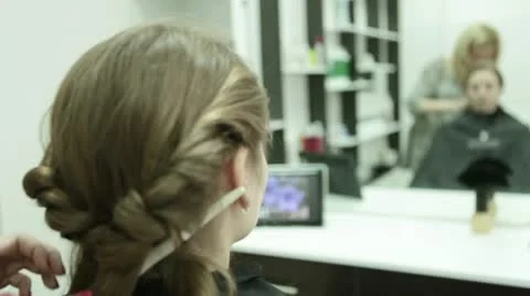 Pigtails Stock Footage 12229666