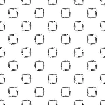 Pigweed wheat pattern vector seamless Stock Illustration