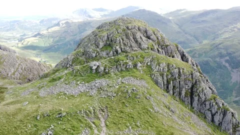 Pike of Stickle Stock Footage 215487116
