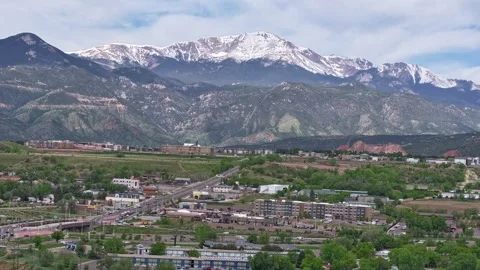 Pike's peak hyperlapse Stock Footage 311194336