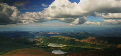 Pike's Peak Timelapse Stock Footage 201761048