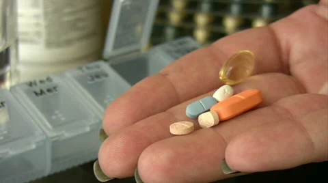 Pil box Stock Footage 31185610