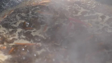 Pilaf cooking process Видео 159122117