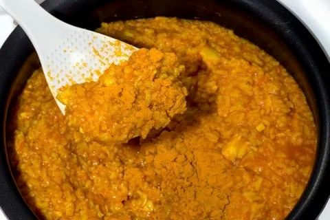 Pilaf in multicooker Stock Photos