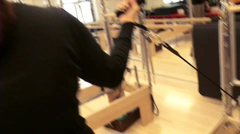 Pilates HD Stock Footage 582185