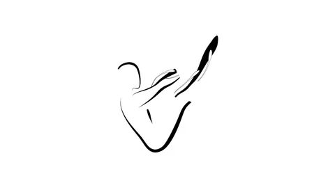 Pilates pose animation Stock Footage 151100081