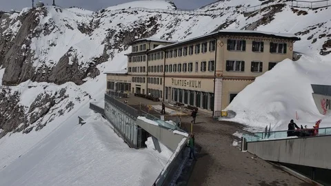 Pilatus Kulm Stock Footage 122245459