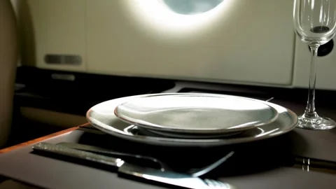 Pilatus PC 12 Cabin Interior Video stock 321018404