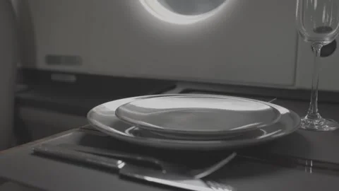 Pilatus PC 12 Cabin Interior Video stock 321018406