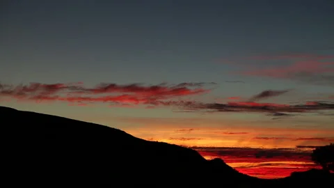 Pilbara Sunrise Stock Footage 177352297