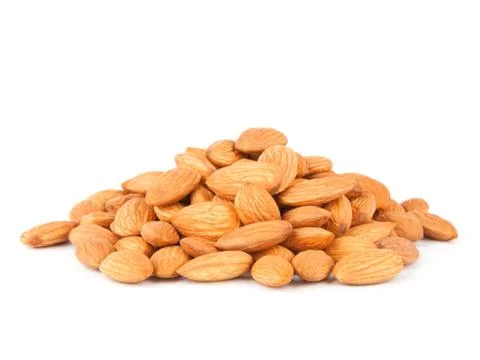 Pile Of Almonds Stock-Fotos