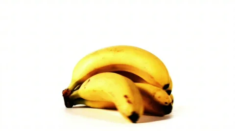 Pile of bananas, rotating in a loop, HD 720 스톡 동영상 364457
