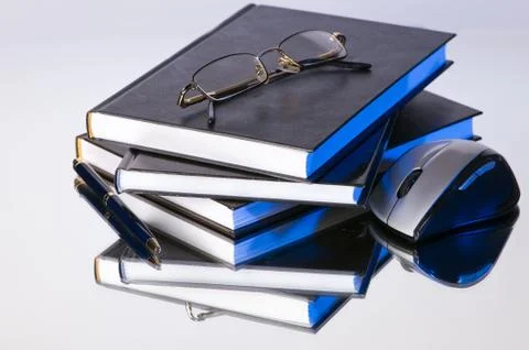 Pile book Stock Photos