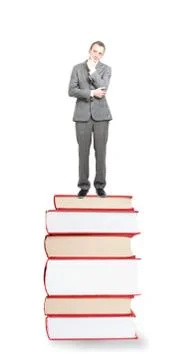 Pile of books Stock Illustration