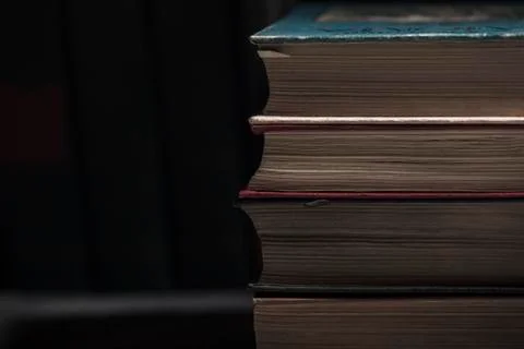 Pile of books Stock Photos