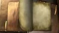 Pile of books on wooden table HD Footage