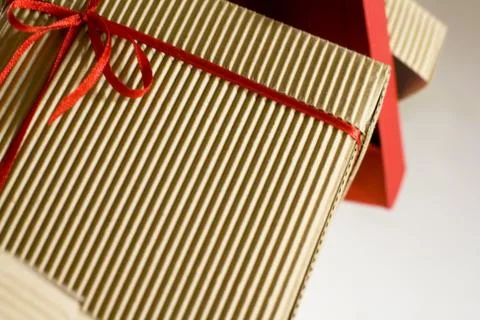 Pile of boxes Stock Photos