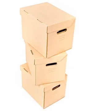 Pile of boxes Stock Photos