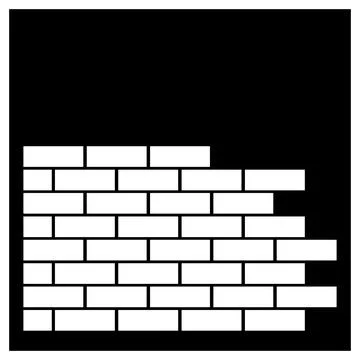 Pile of bricks icon,vector illustration design イラスト素材